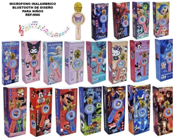 Miniatura 2 de MICROFONO INFANTIL M86